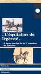 Mobile Screenshot of equi-leger.fr